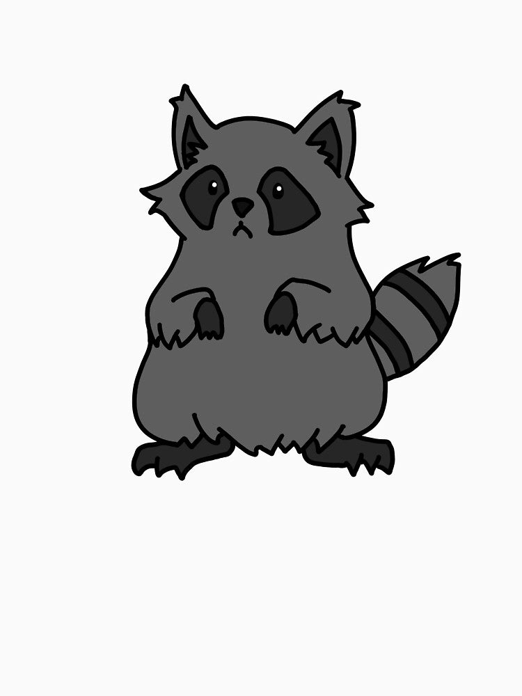 Shy Raccoon by UrbanaAnimal T-Shirts, Hoodie, Sweatshirt | BlankRebels.com (Image 3)