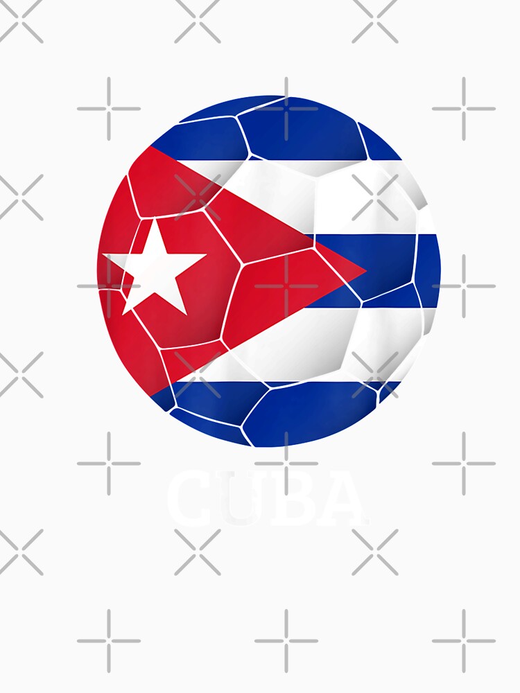 Cuban National Flag Pride Love Cuba Futbol Soccer Team Gift by DaireShitrig