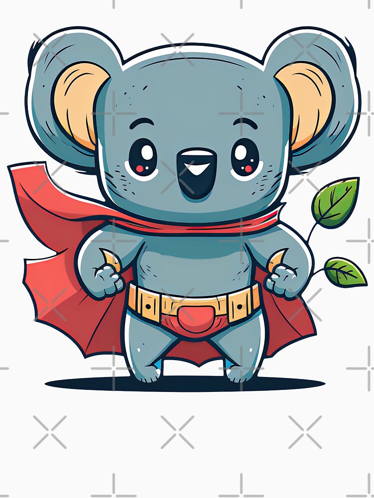 Superhero Koala by ultra-cute T-Shirts, Hoodie, Sweatshirt | BlankRebels.com (Image 3)