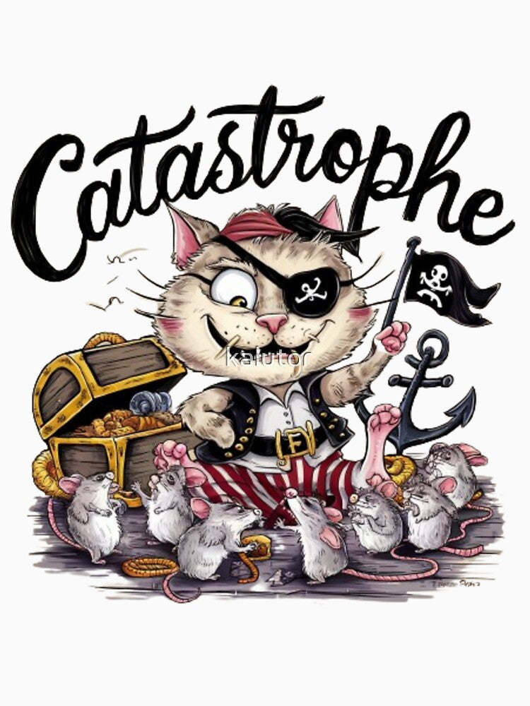 CATastrophe by kalutor T-Shirts, Hoodie, Sweatshirt | BlankRebels.com (Image 3)