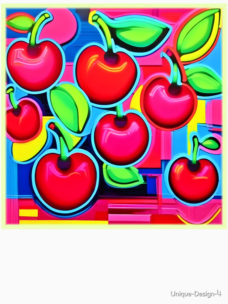 Pop Art Cherry Burst by Health And Fitness Posts e-Store