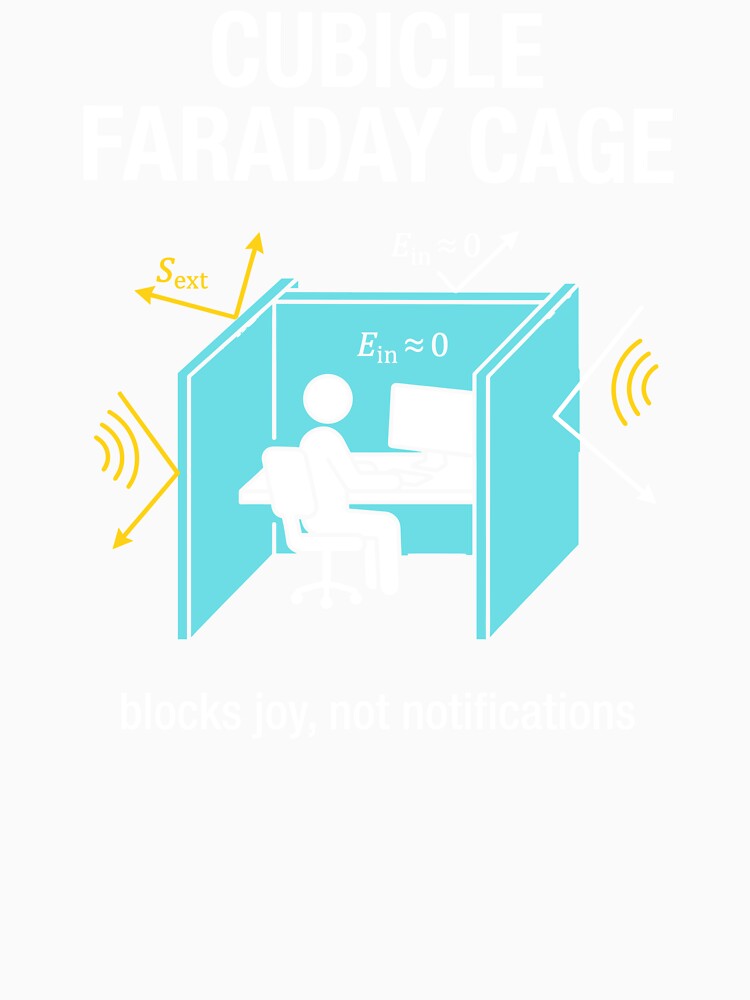 Cubicle Faraday Cage Blocks Joy Not Notifications by Thread Paradox
