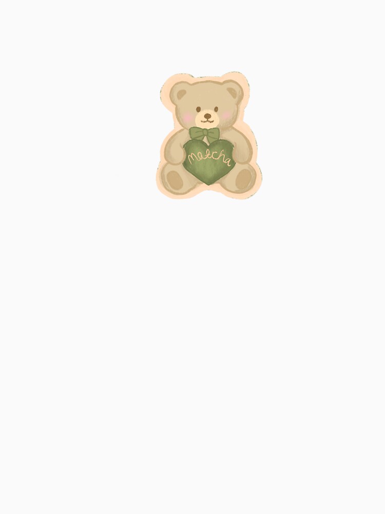Matcha Love Teddy Bear Sticker by Bethisnotrealll T-Shirts, Hoodie, Sweatshirt | BlankRebels.com (Image 3)