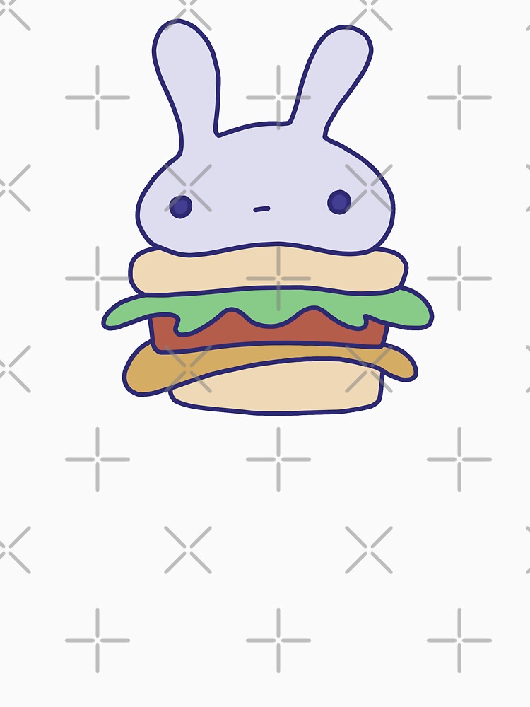 Cute Bunny Burger by line-on-line T-Shirts, Hoodie, Sweatshirt | BlankRebels.com (Image 3)