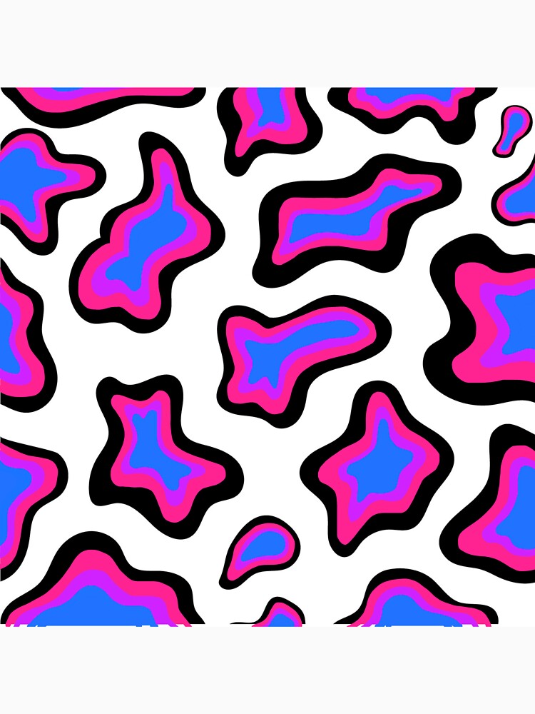 Wildflower inspired Colourful Cow Print Design! Rainbow cow pattern by floweryhaven T-Shirts, Hoodie, Sweatshirt (Image 3)