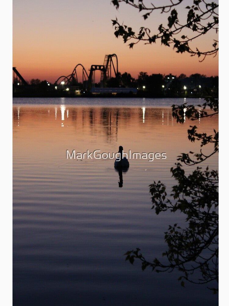 The Sunset Swan Silhouette by MarkGoughImages T-Shirts, Hoodie, Sweatshirt | BlankRebels.com (Image 3)