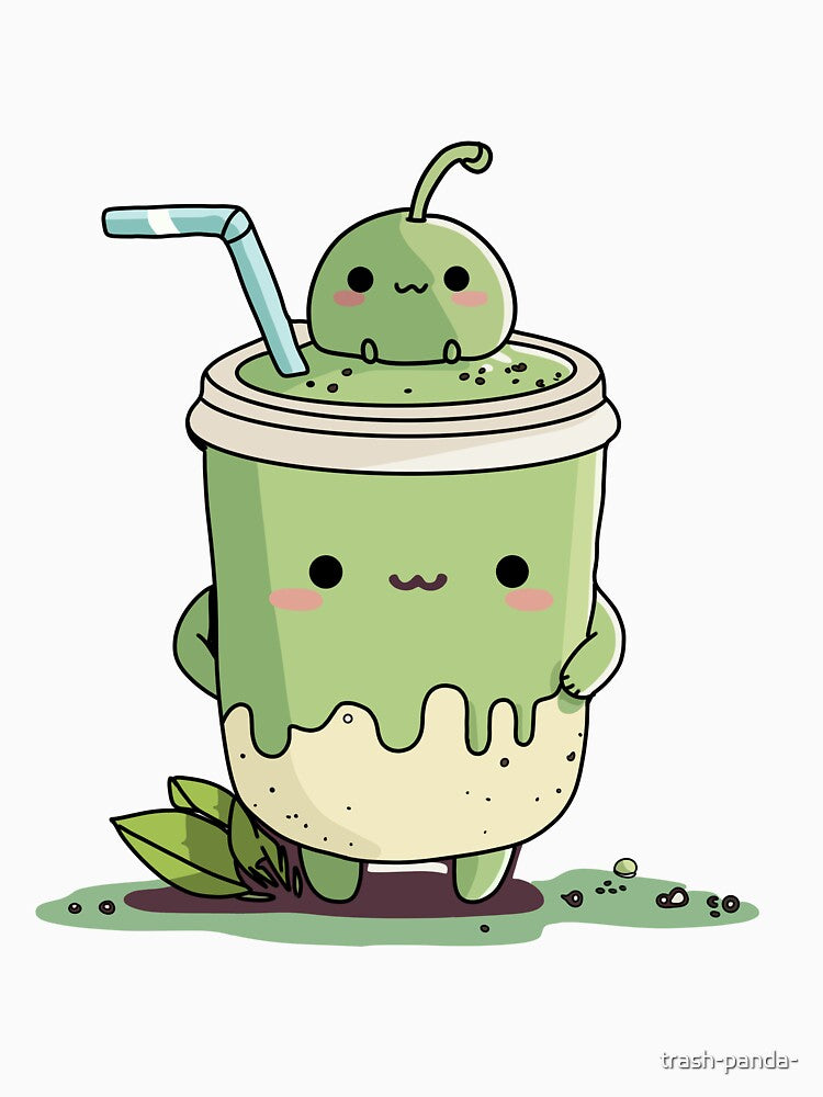 Matcha by trash-panda- T-Shirts, Hoodie, Sweatshirt | BlankRebels.com (Image 3)