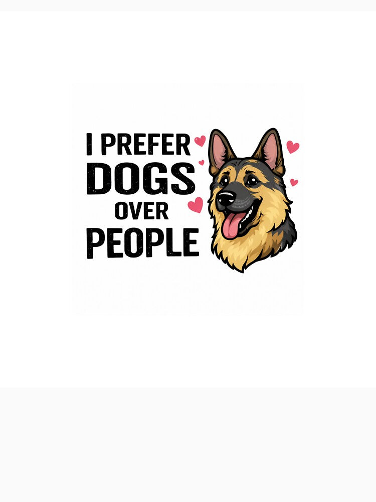 I Prefer Dogs Over People – German Shepherd Lover Shirt by Zampettalibera Hoodie, Sweatshirt | BlankRebels.com (Image 3)
