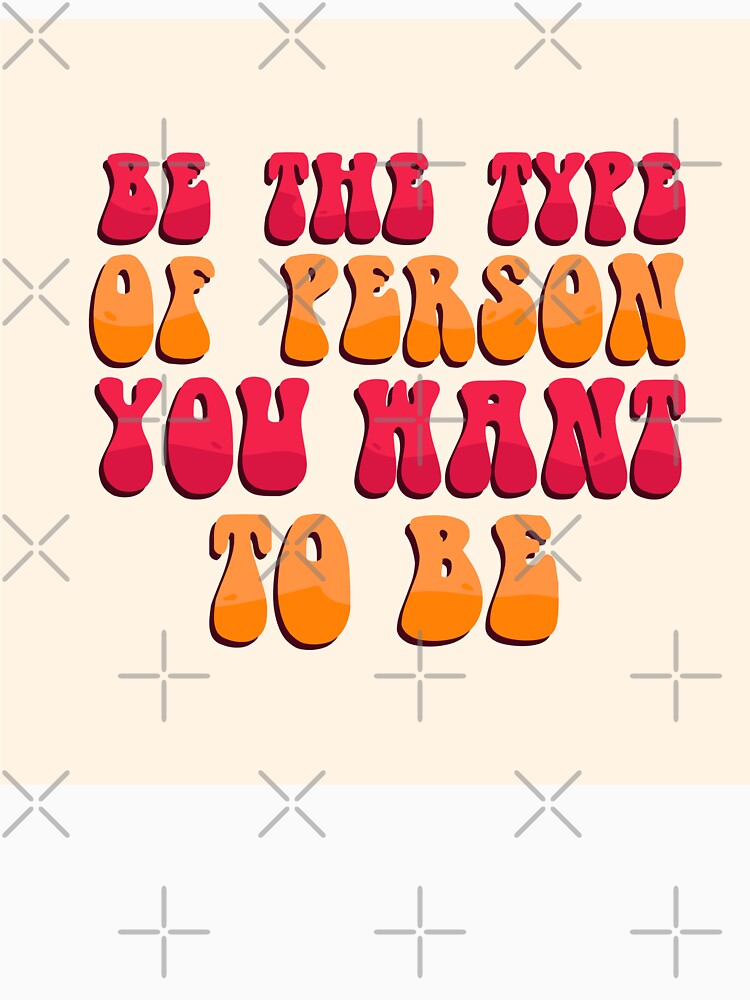 Self Positive Message Lettering 70s Style by Peekonet T-Shirts, Hoodie, Sweatshirt | BlankRebels.com (Image 3)