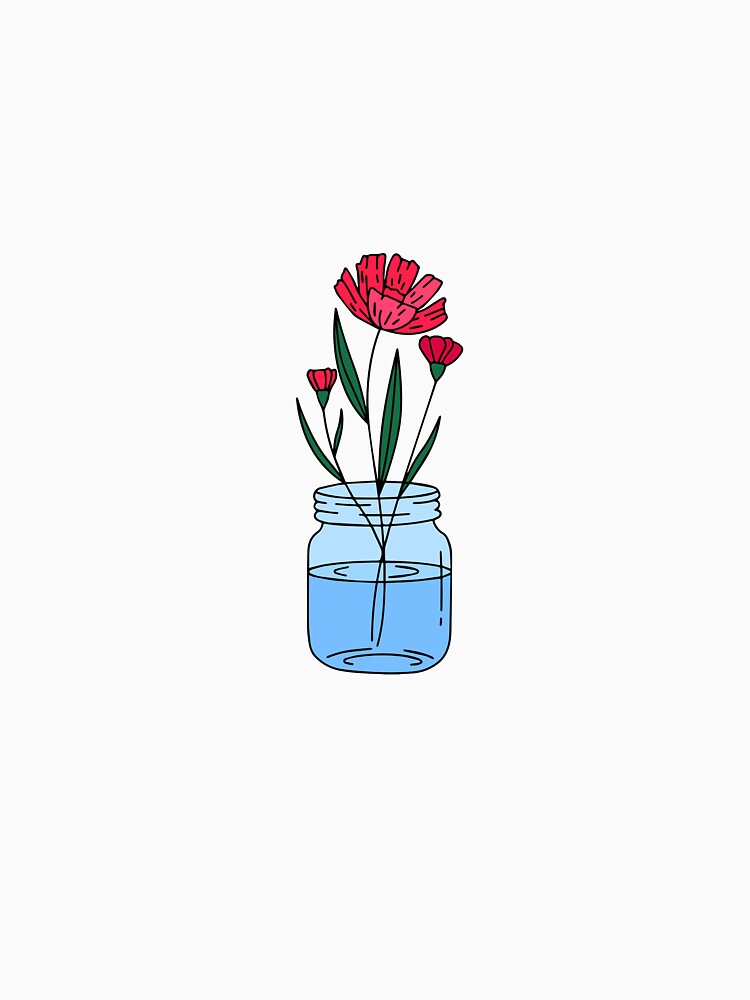 Aesthetic jar flower by designing01Ar3 T-Shirts, Hoodie, Sweatshirt | BlankRebels.com (Image 3)