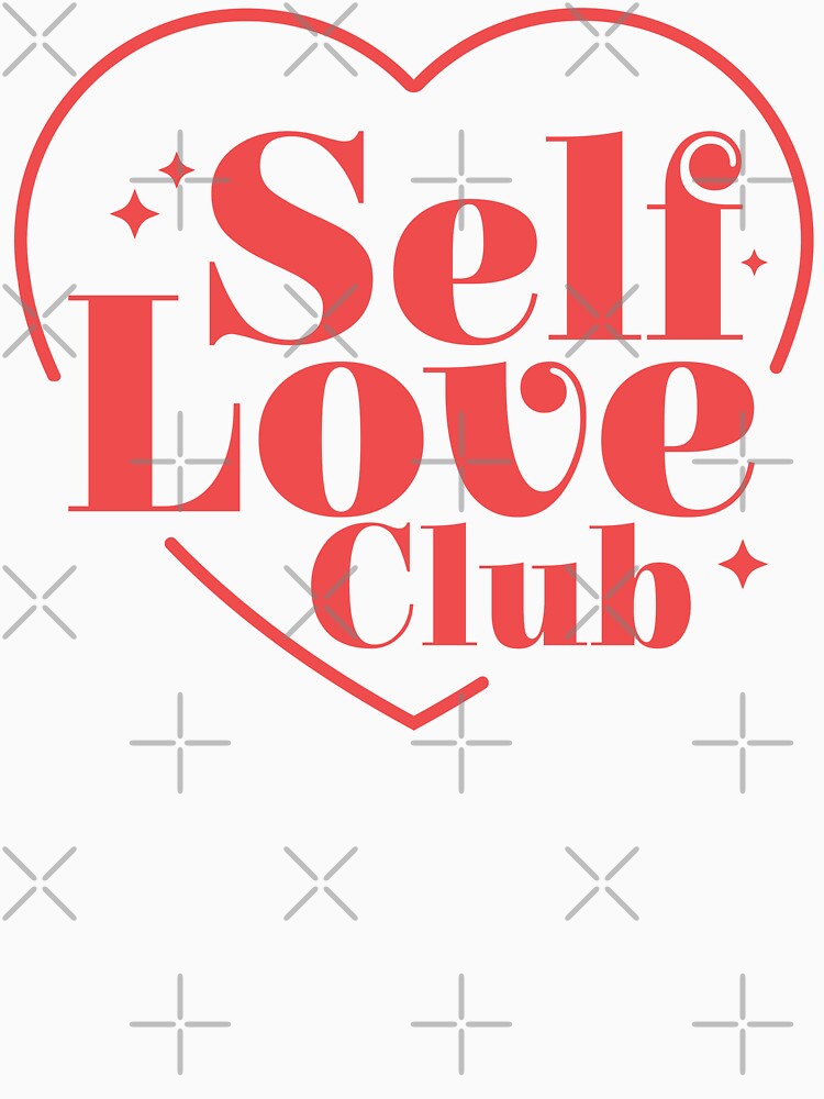 Self Love Club Heart by Dollfacedesign T-Shirts, Hoodie, Sweatshirt | BlankRebels.com (Image 3)