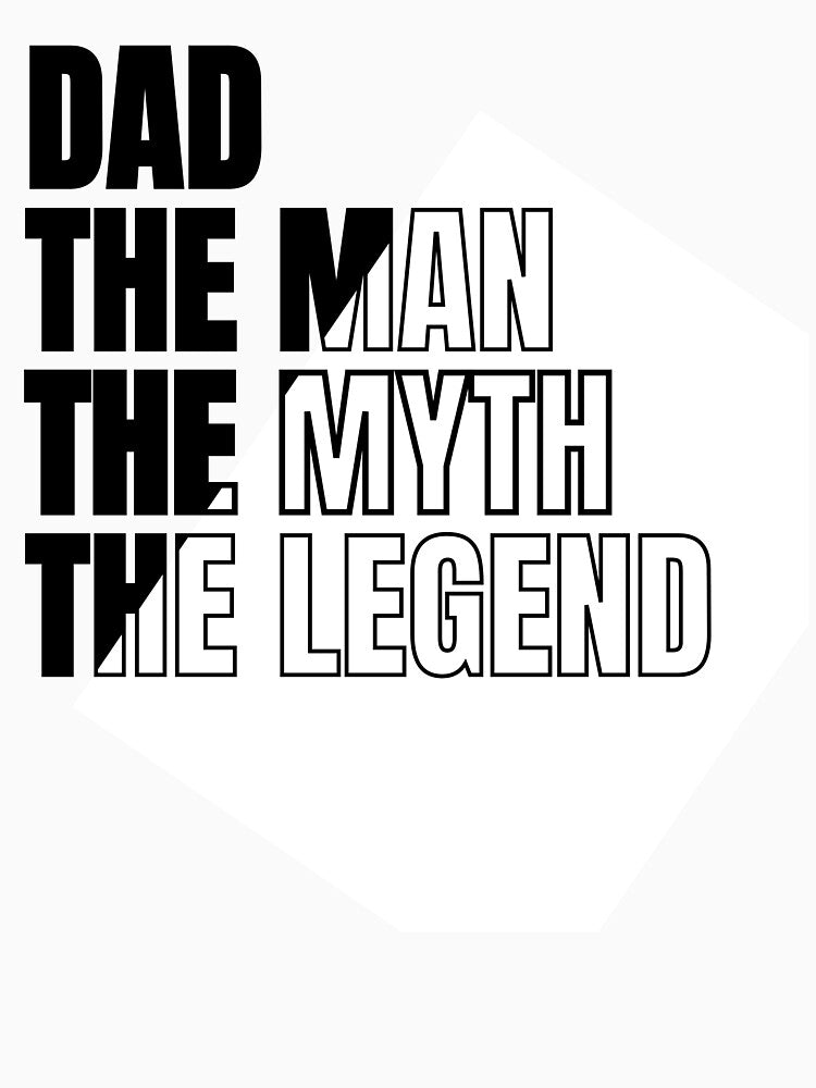 Dad The man the myth the legend by FuelForTheSoul T-Shirts, Hoodie, Sweatshirt | BlankRebels.com (Image 3)