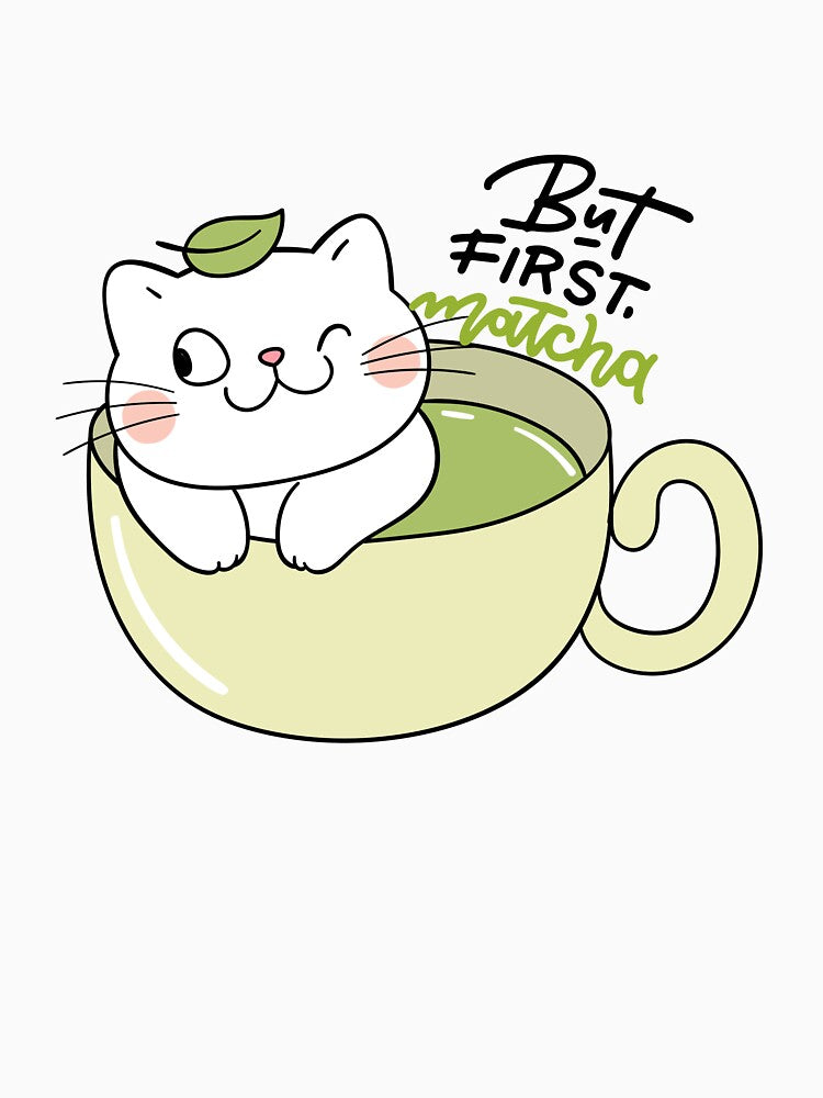 But first Matcha! by salimkaswiss T-Shirts, Hoodie, Sweatshirt | BlankRebels.com (Image 3)