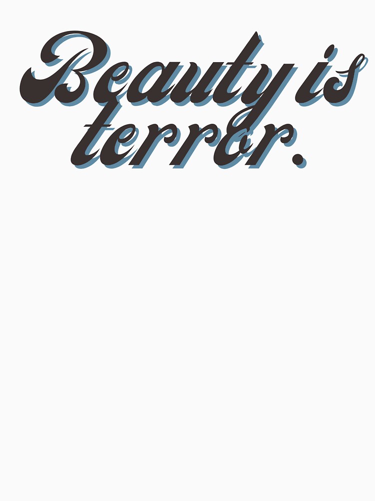 beauty is terror by Alter-Idem T-Shirts, Hoodie, Sweatshirt | BlankRebels.com (Image 3)