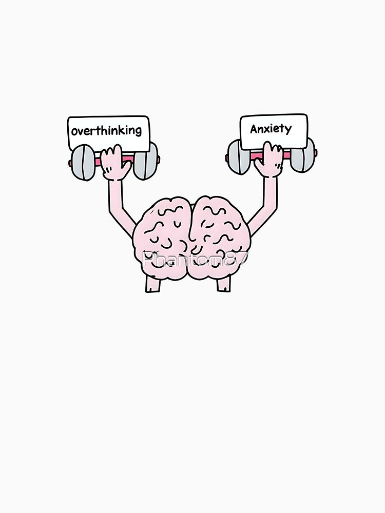 Overthinking Anxiety by Phantom87 T-Shirts, Hoodie, Sweatshirt | BlankRebels.com (Image 3)