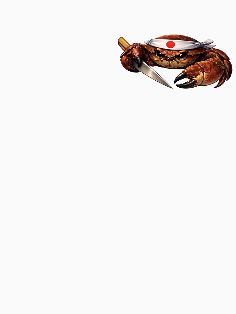 Funny Sushi Crab Chef Food Humor Illustration by WhoopWhoopCo T-Shirts, Hoodie, Sweatshirt | BlankRebels.com (Image 3)