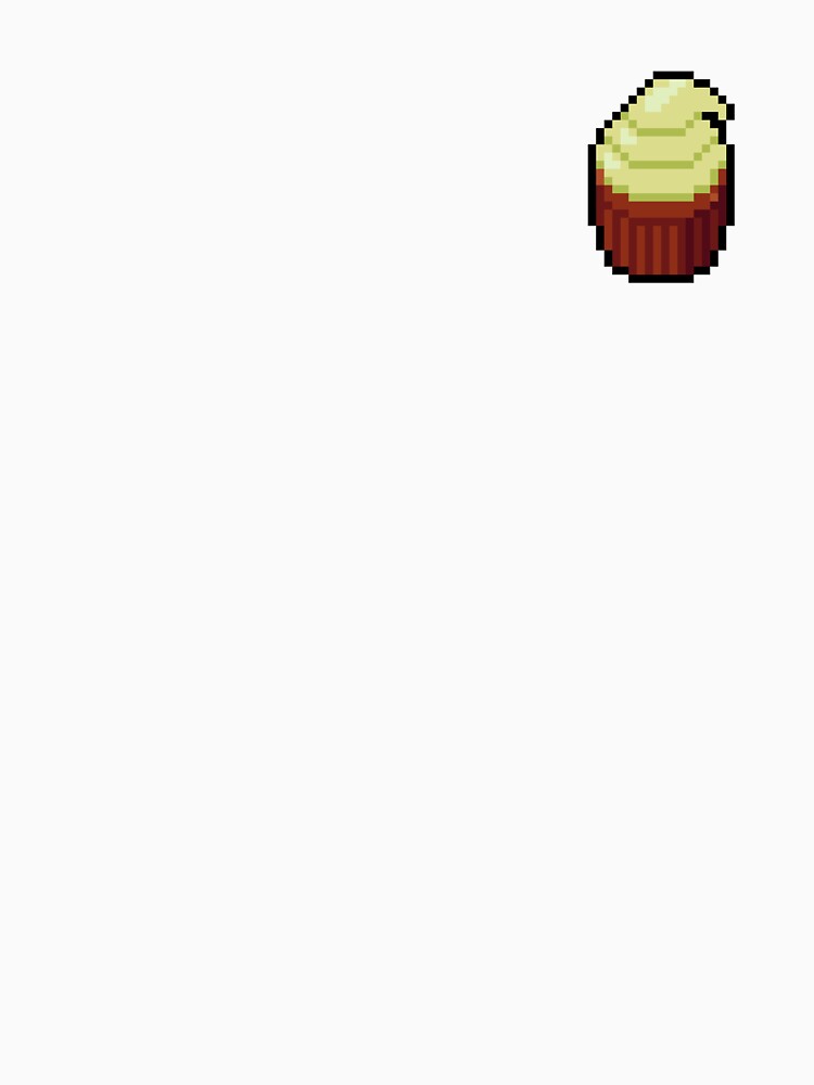 Pixel Cupcake - pixel food art by LittleFoodShop