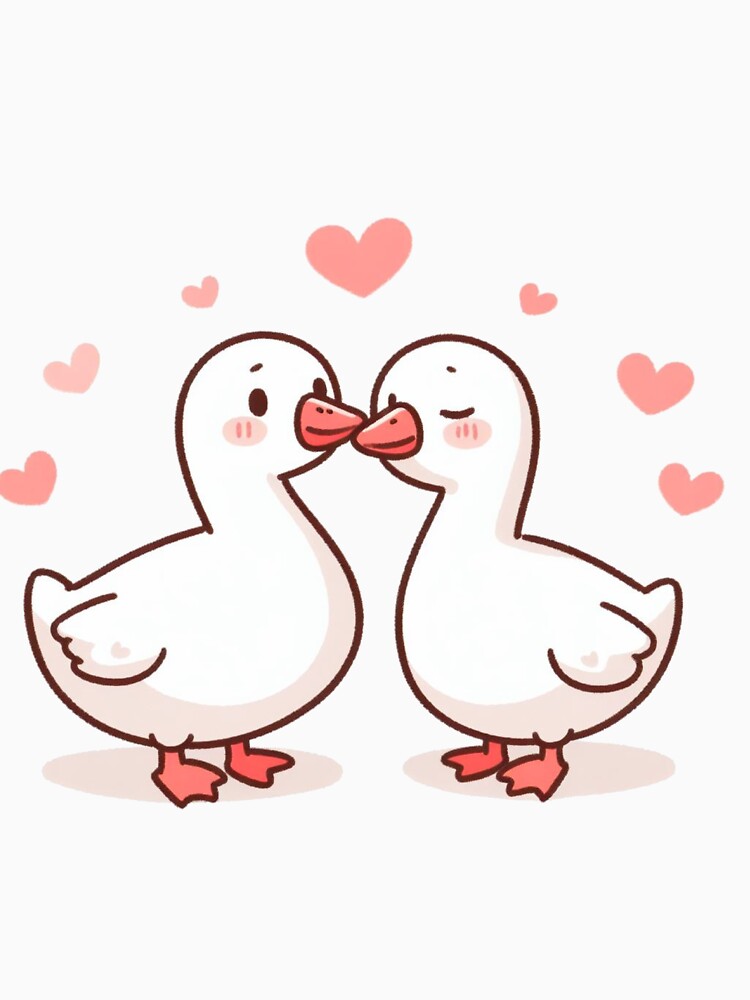 Duck Couple Valentine's Day by LemuellTrends T-Shirts, Hoodie, Sweatshirt | BlankRebels.com (Image 3)