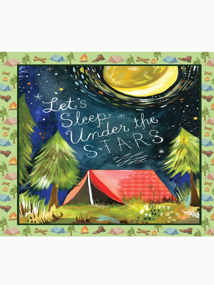 Let's Sleep Under the Star Camping by SweetPea49 T-Shirts, Hoodie, Sweatshirt | BlankRebels.com (Image 3)