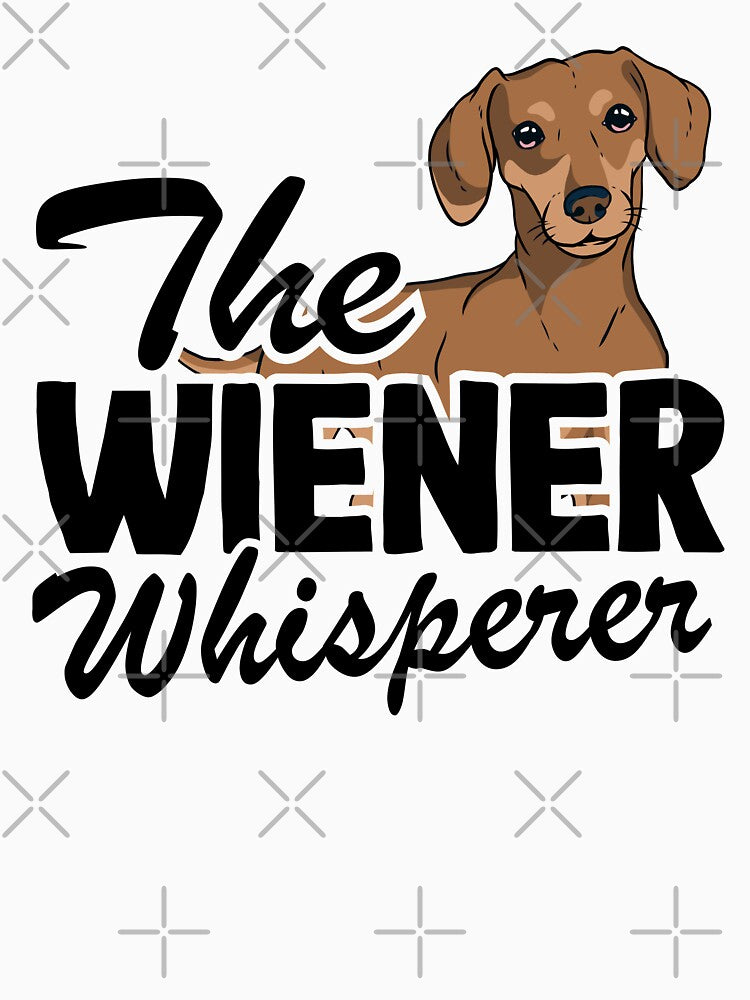 The Wiener Whisperer Funny Dachshund by Stronzi T-Shirts, Hoodie, Sweatshirt | BlankRebels.com (Image 3)