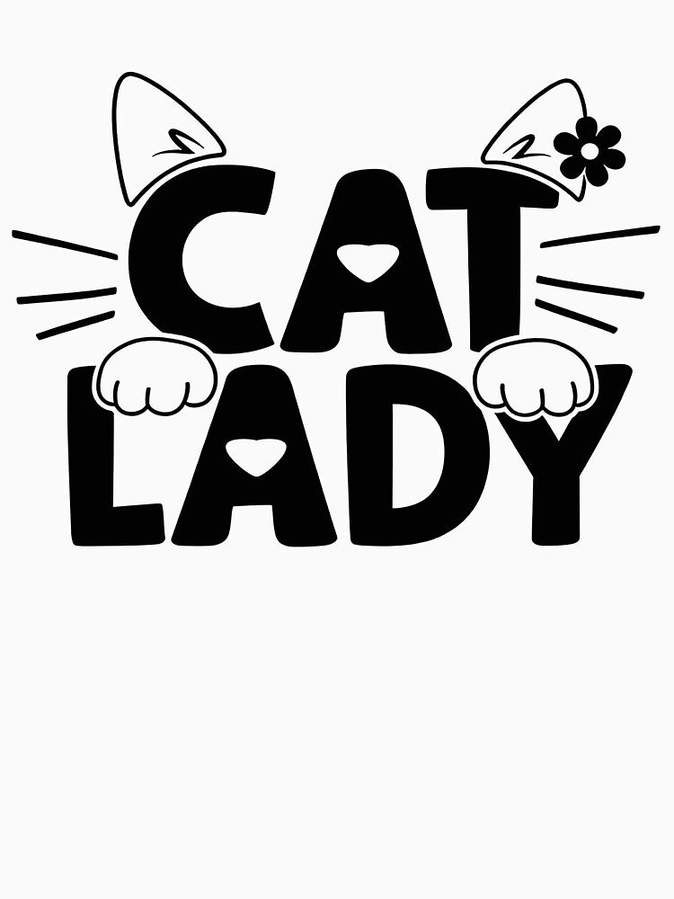 Cute Cat Lady Design with Ears and Paws by truongloc246 T-Shirts, Hoodie, Sweatshirt | BlankRebels.com (Image 3)