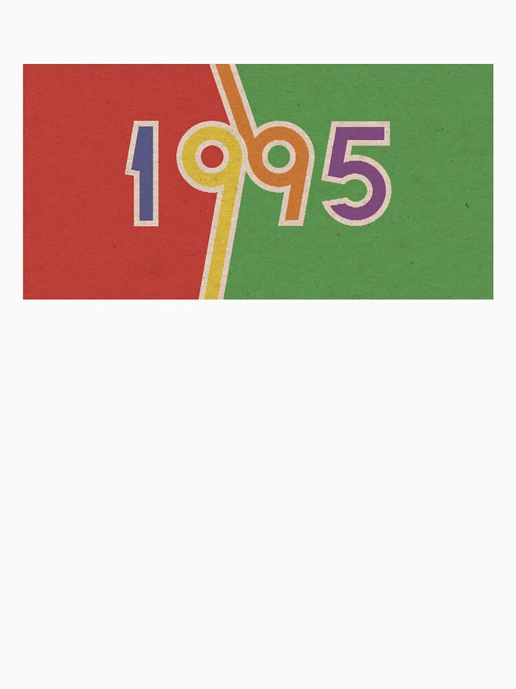 Retro 1995 by Typography & Streetwear T-Shirts, Hoodie, Sweatshirt | BlankRebels.com (Image 3)