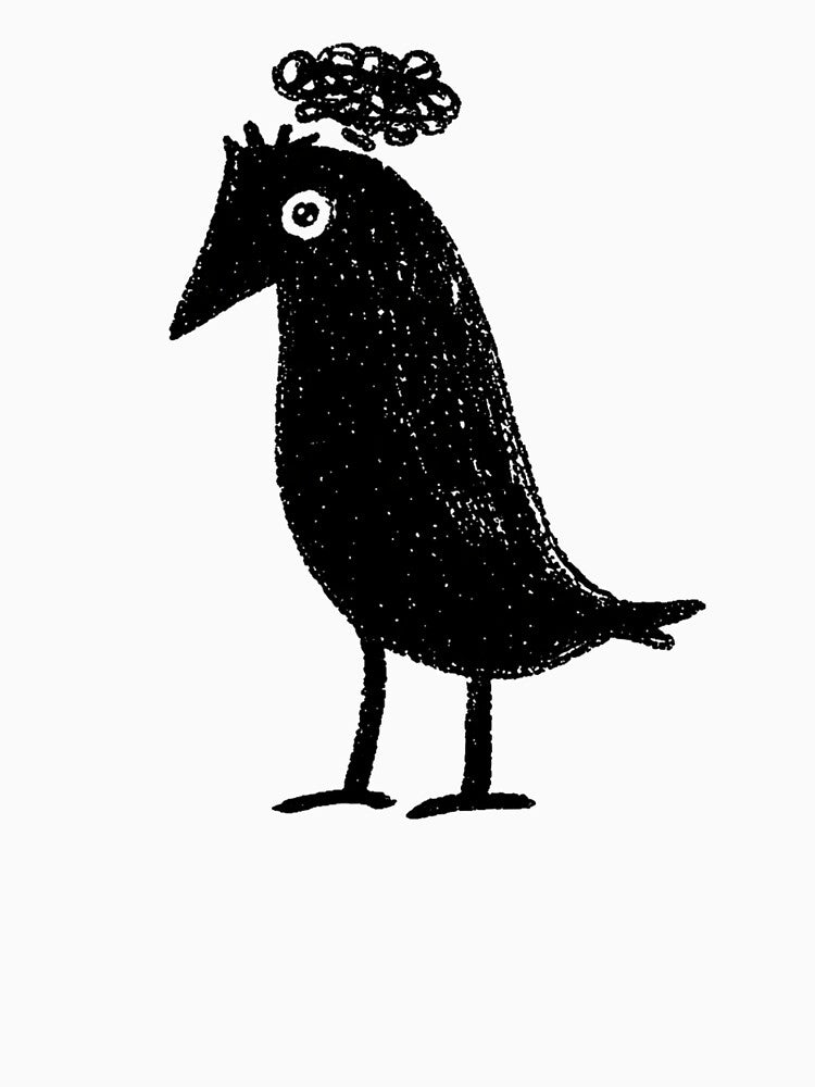 Overthinking Raven by krystalRomanart T-Shirts, Hoodie, Sweatshirt | BlankRebels.com (Image 3)