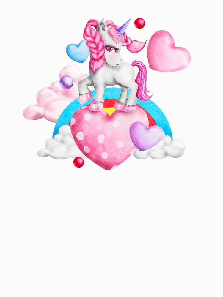 Cute Unicorn by Difonza T-Shirts, Hoodie, Sweatshirt | BlankRebels.com (Image 3)