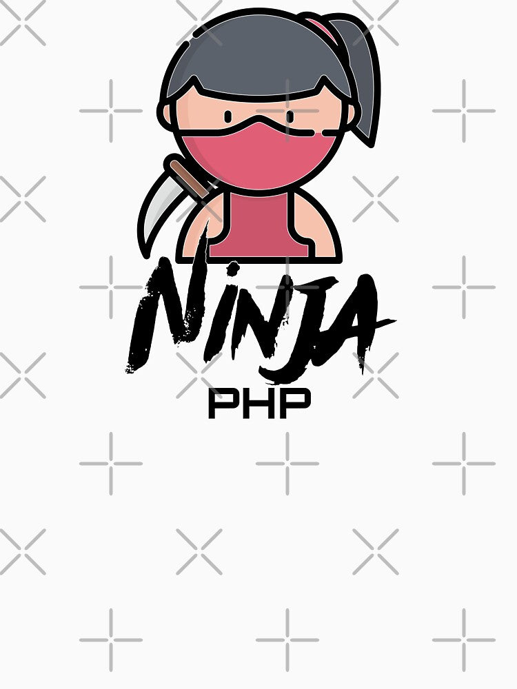 PHP Ninja (color black) by Stornu2Ruedas T-Shirts, Hoodie, Sweatshirt | BlankRebels.com (Image 3)