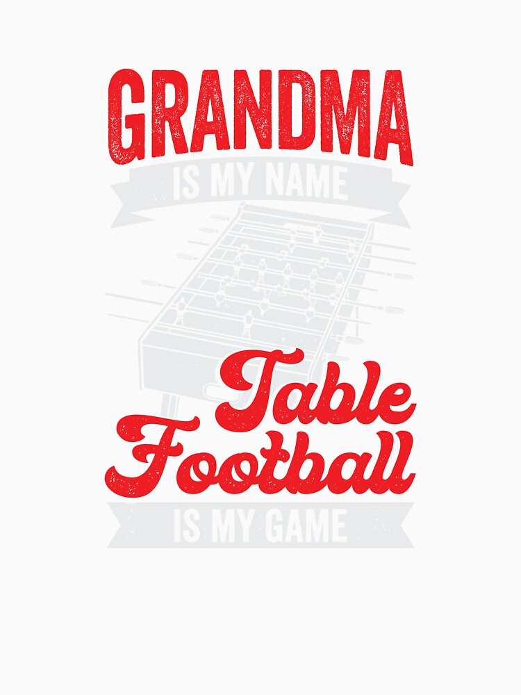 Table Football Soccer Grandma Gift by Marcid95
