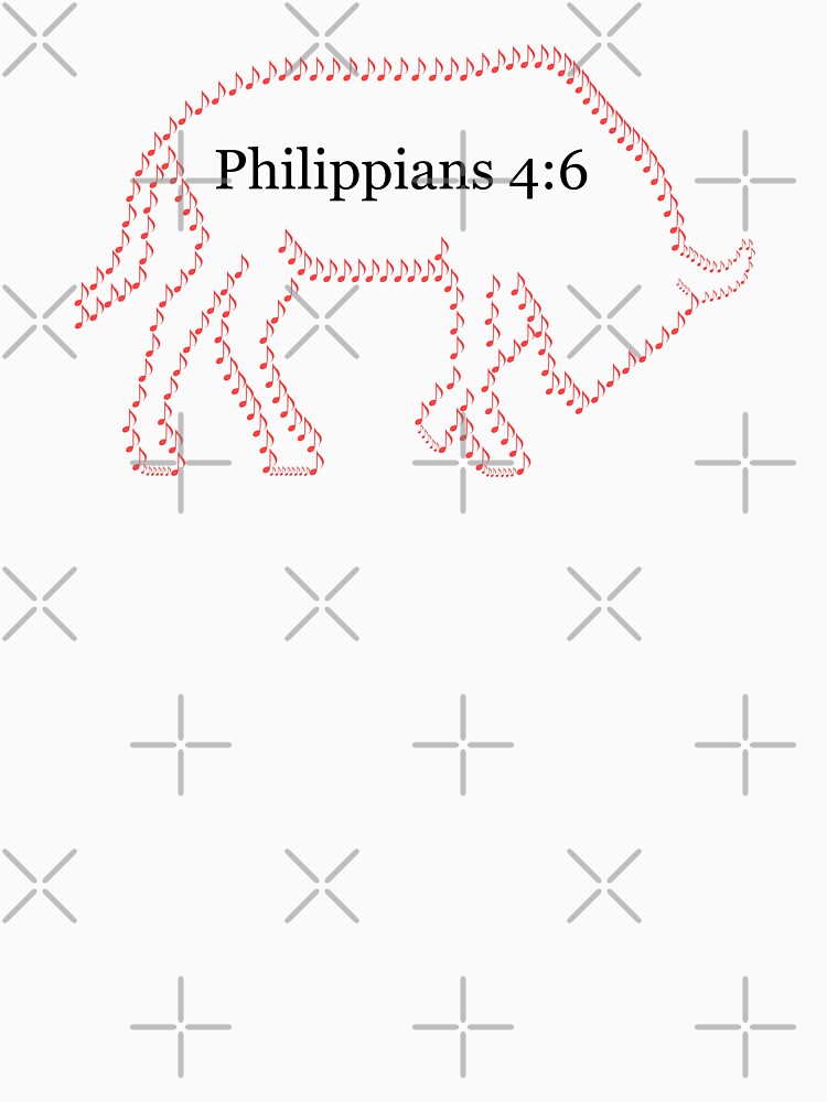 Philippians 4:6, Music Note Bull! by MyDarlingDear T-Shirts, Hoodie, Sweatshirt | BlankRebels.com (Image 3)