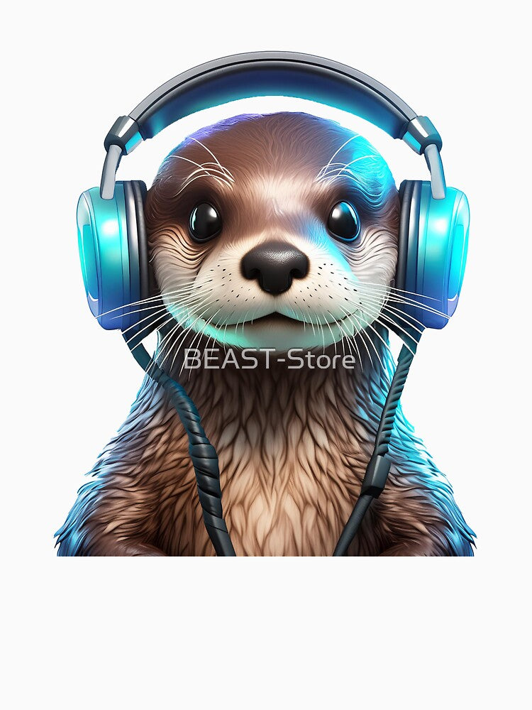 Otter 3D Design by BEAST-Store T-Shirts, Hoodie, Sweatshirt | BlankRebels.com (Image 3)