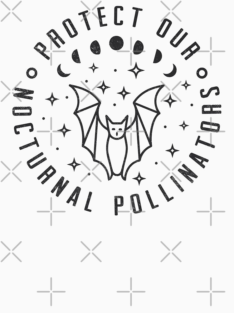 Protect Our Nocturnal Pollinators Mystic Moon Celestial Moon Phases Gifts by TonySpencer T-Shirts, Hoodie,... (Image 3)