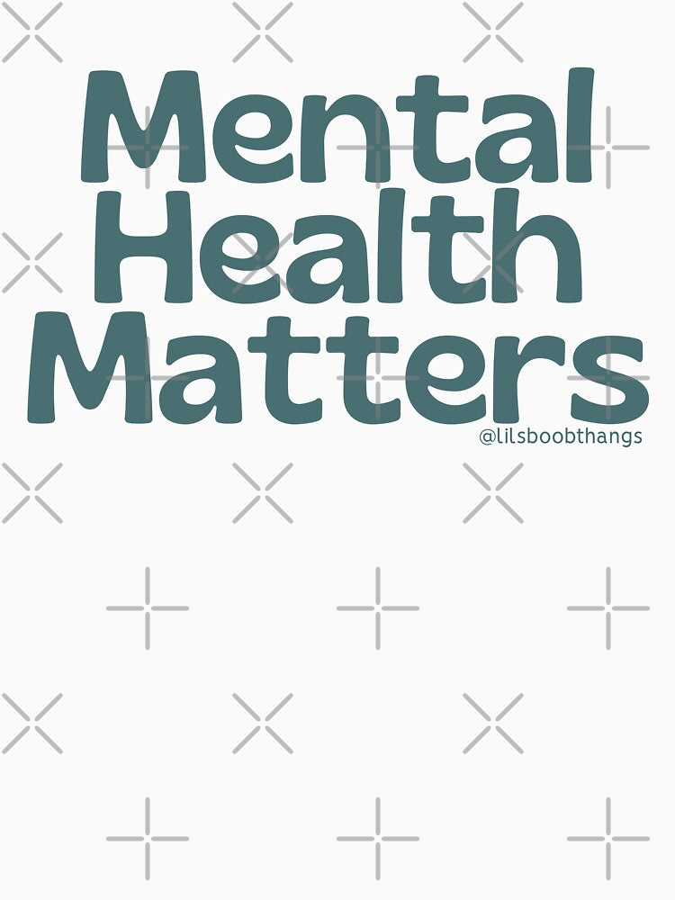Mental Health Matters., v6c | @lilsboobthangs by lilsboobthangs T-Shirts, Hoodie, Sweatshirt | BlankRebels.com (Image 3)