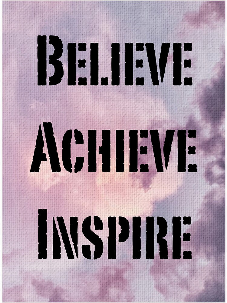 Believe Achieve Inspire by Vioraaa T-Shirts, Hoodie, Sweatshirt | BlankRebels.com (Image 3)