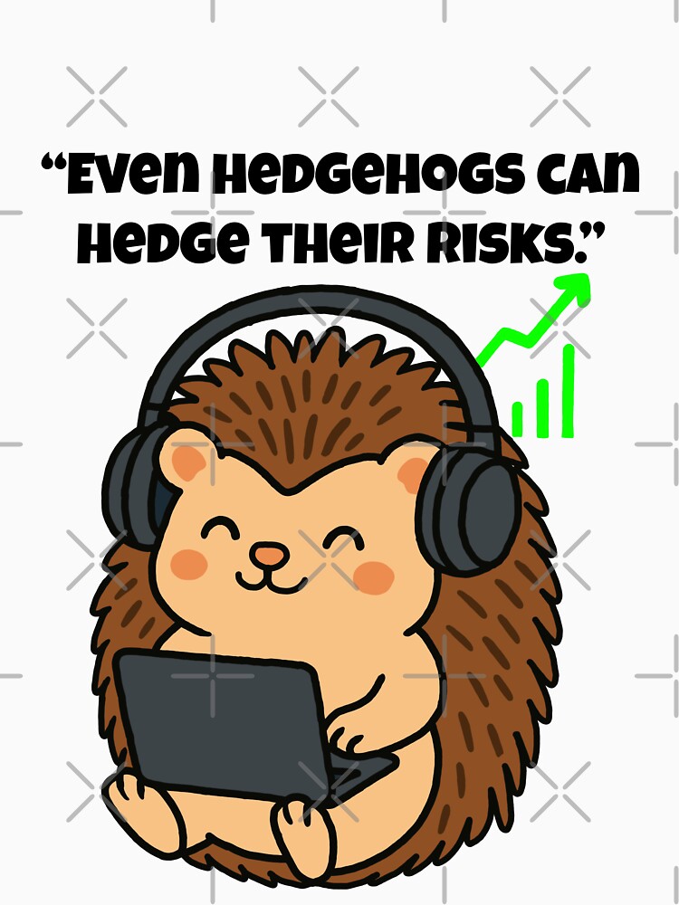 Hedge Their Risks: Smart Investing Hedgehog by Latitude 1°N T-Shirts, Hoodie, Sweatshirt | BlankRebels.com (Image 3)