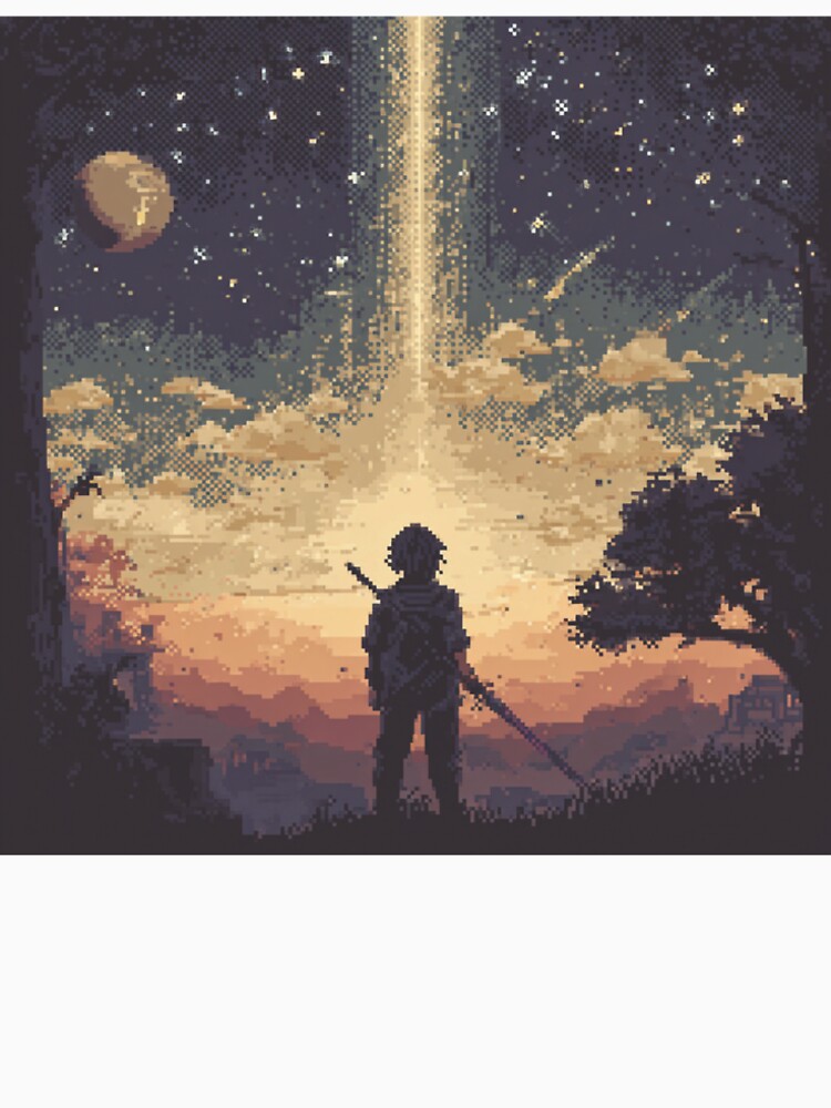 Final Fantasy Inspired Pixel Art by Pixel8Prints T-Shirts, Hoodie, Sweatshirt | BlankRebels.com (Image 2)