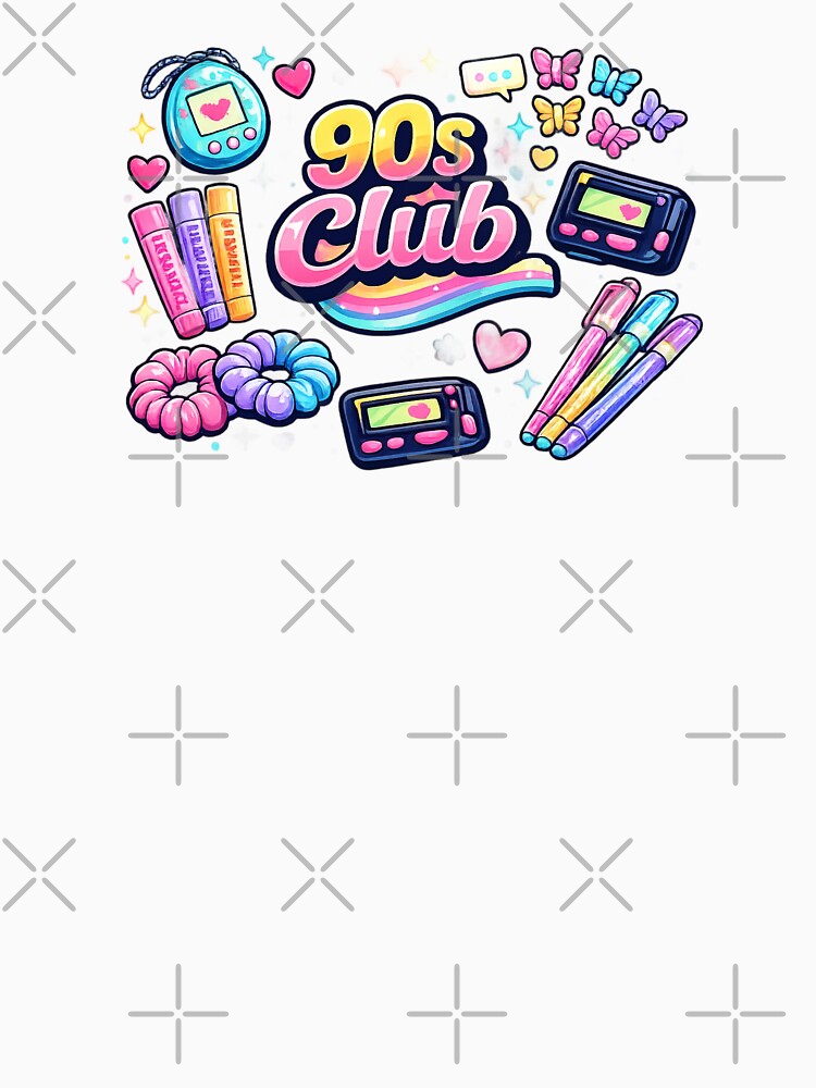 90s Club Shirt – Retro 1990s Nostalgia Tee | Vintage Throwback Aesthetic for 90s Kids by MEMORY-LN-Tees