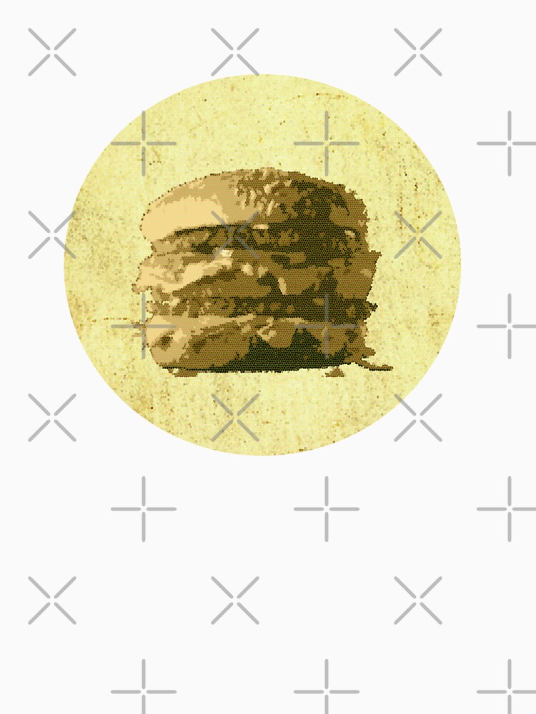 Burger pixel by Coffeemerc117 T-Shirts, Hoodie, Sweatshirt | BlankRebels.com (Image 3)
