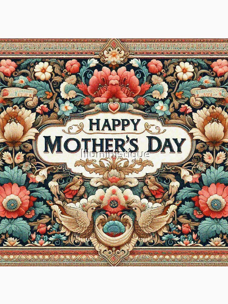 Happy Mother's Day Greeting Card by Illuministique T-Shirts, Hoodie, Sweatshirt | BlankRebels.com (Image 3)