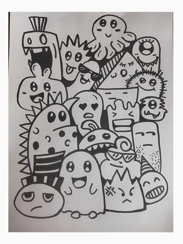 Doodle by SandraFay1 T-Shirts, Hoodie, Sweatshirt | BlankRebels.com (Image 3)