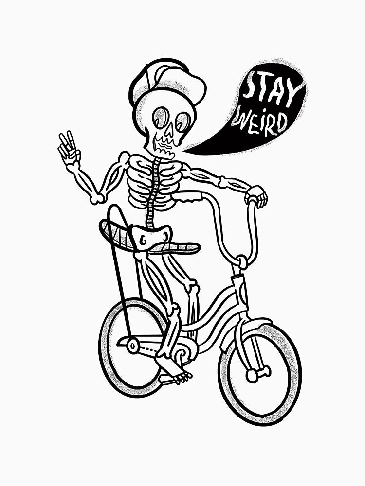 Stay Weird meme skull by CRasmussen T-Shirts, Hoodie, Sweatshirt | BlankRebels.com (Image 3)