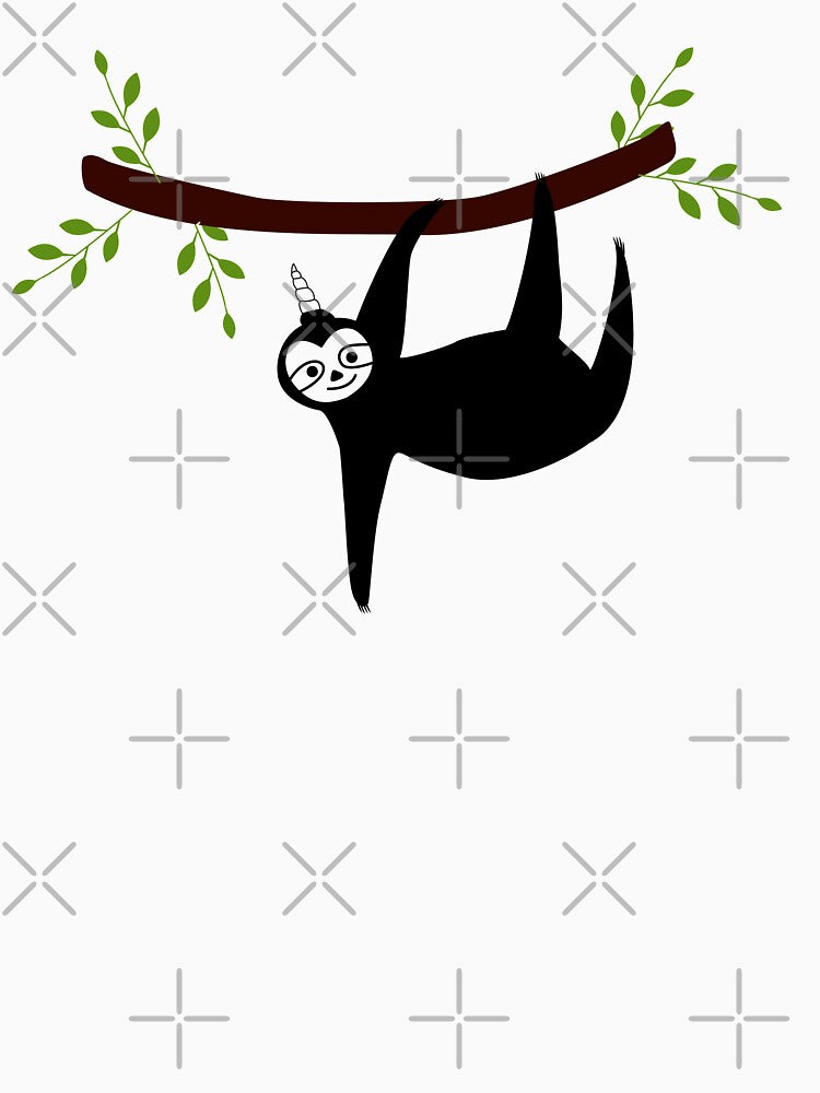 Sloth unicorn by pnkpopcorn T-Shirts, Hoodie, Sweatshirt | BlankRebels.com (Image 3)