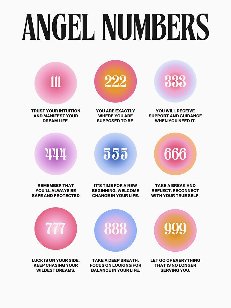 Angel numbers list by RaveGrave T-Shirts, Hoodie, Sweatshirt | BlankRebels.com (Image 3)