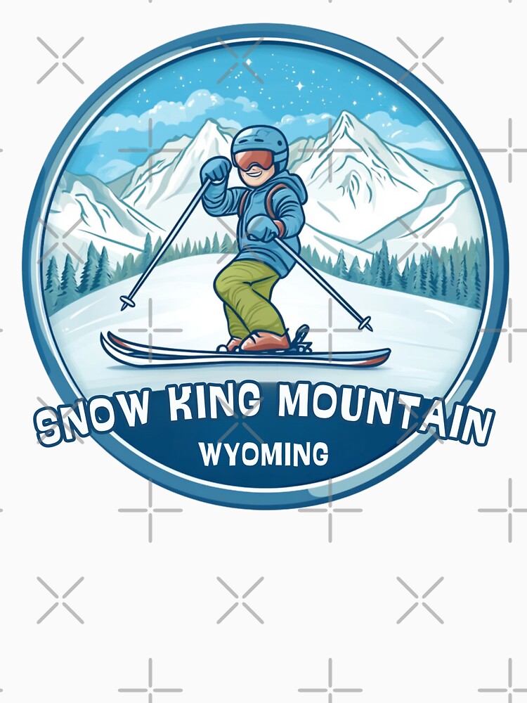 Snow King Mountain - Wyoming by GoodOldVintage T-Shirts, Hoodie, Sweatshirt | BlankRebels.com (Image 3)