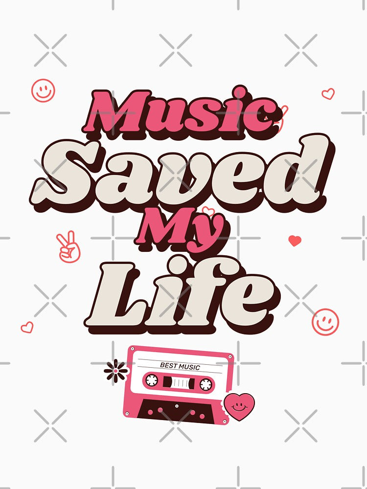Music Saved My Life T-Shirts, Hoodie, Sweatshirt