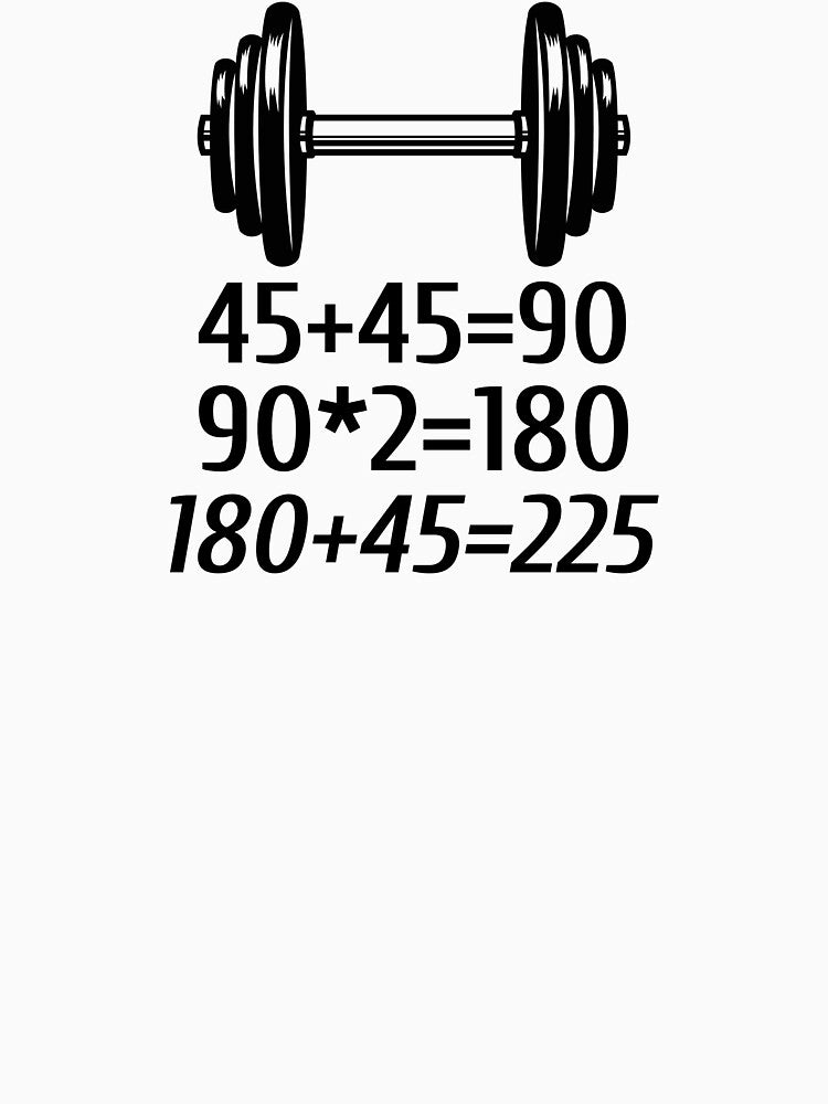 Gym Math by spokoandstuff T-Shirts, Hoodie, Sweatshirt | BlankRebels.com (Image 3)