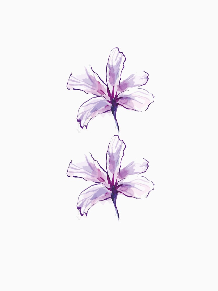 purple flower by NUREYY STUDİO T-Shirts, Hoodie, Sweatshirt | BlankRebels.com (Image 3)