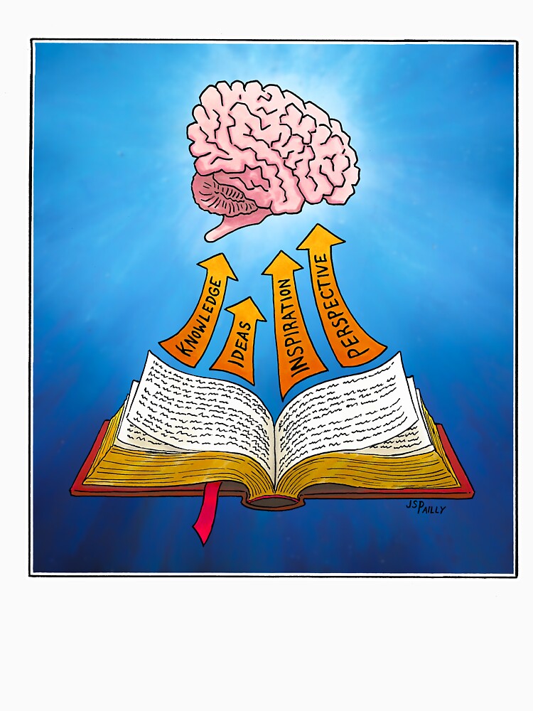 Your Brain on Books by I-Love-Space T-Shirts, Hoodie, Sweatshirt | BlankRebels.com (Image 3)