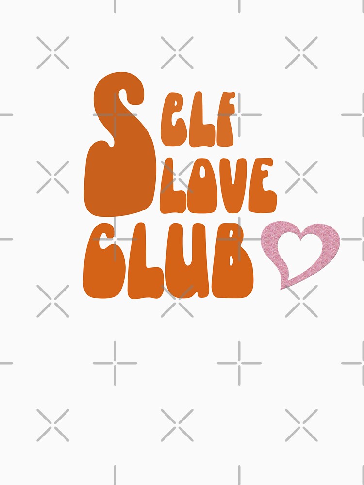 self love club retro by stickersxbecca T-Shirts, Hoodie, Sweatshirt | BlankRebels.com (Image 3)